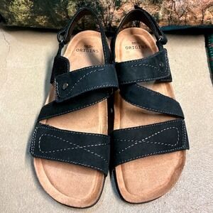 Earth Origins Orono Odette Sandals Women 10 Leather Strappy adjustable new